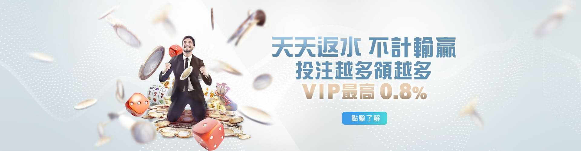 RG富遊娛樂城天天返水優惠